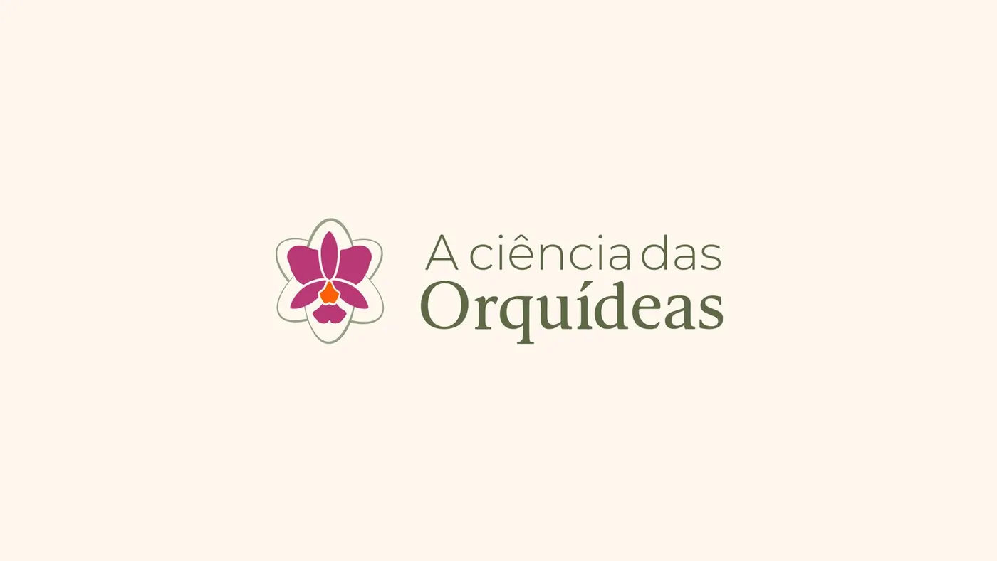 A Ciência das Orquídeas (The Science of Orchids) logo