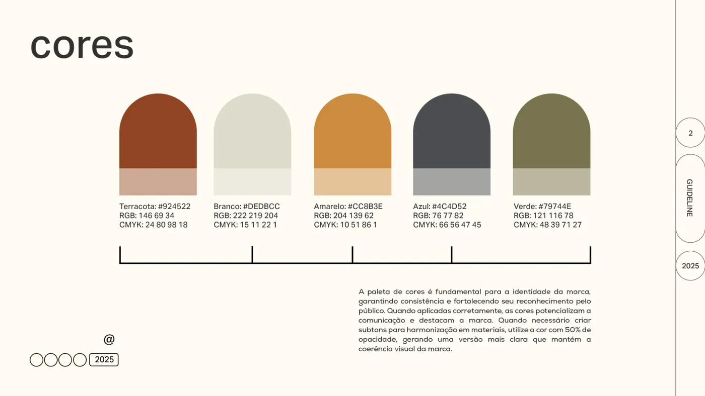 Rabisco color palette