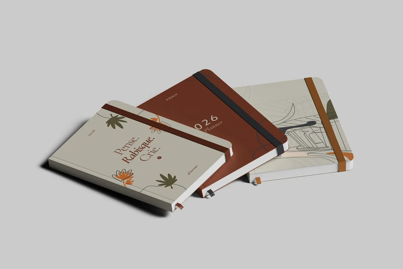 Planners with the Rabisco identity