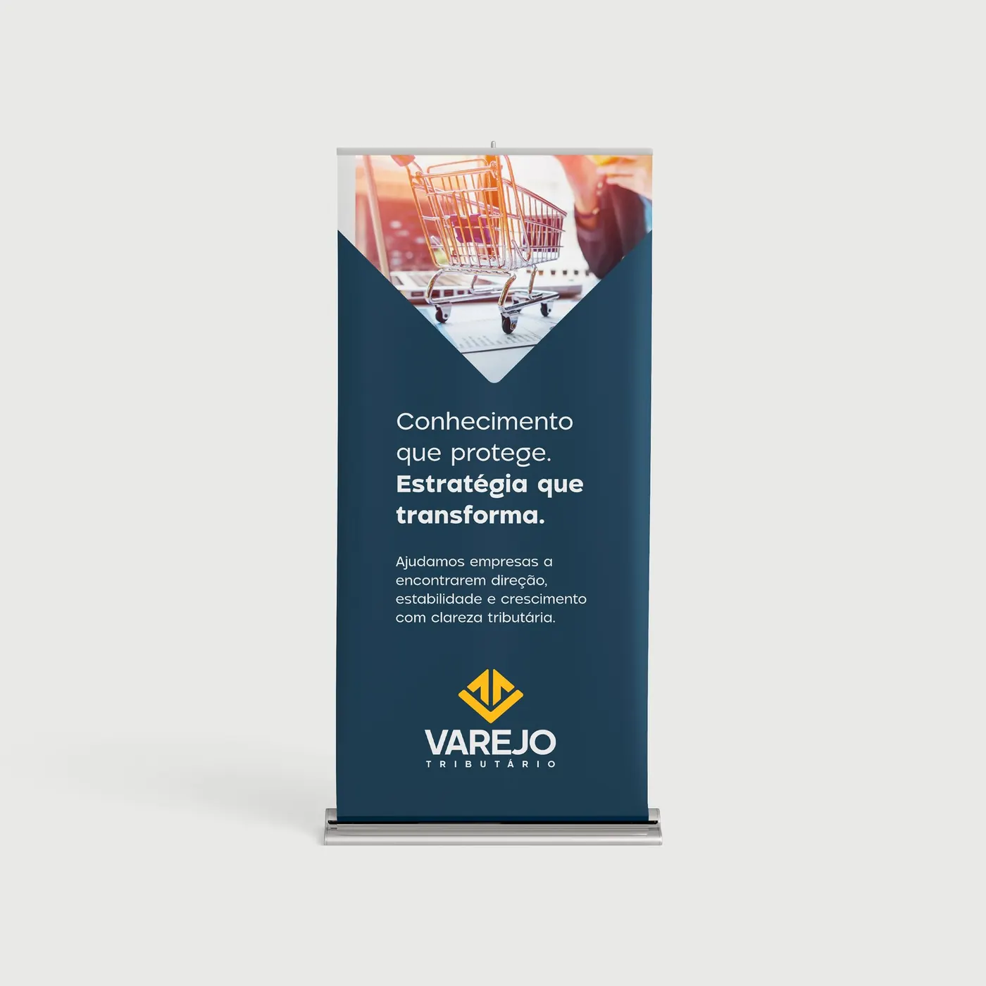 Varejo Tributário roll-up banner
